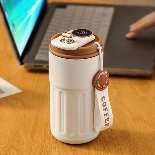 Reusable Insulated Coffee Cup with 316 Steel Liner – Stylish Hot & Cold Travel Mug