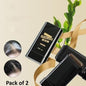 Covering White Hair is Simple and Convenient 20gm - Black (Pack of 2)