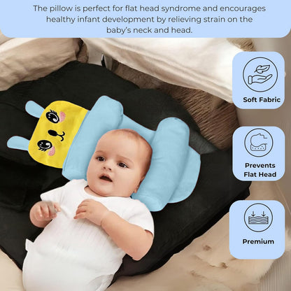 Memory Foam Baby Head Support Pillow