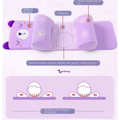 Memory Foam Baby Head Support Pillow