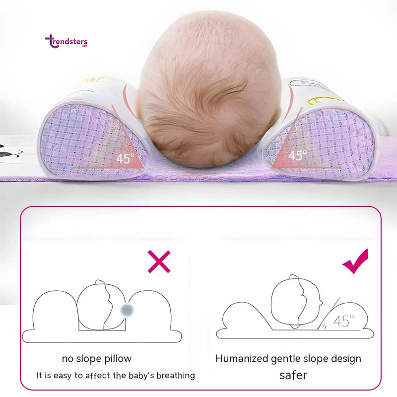 Memory Foam Baby Head Support Pillow